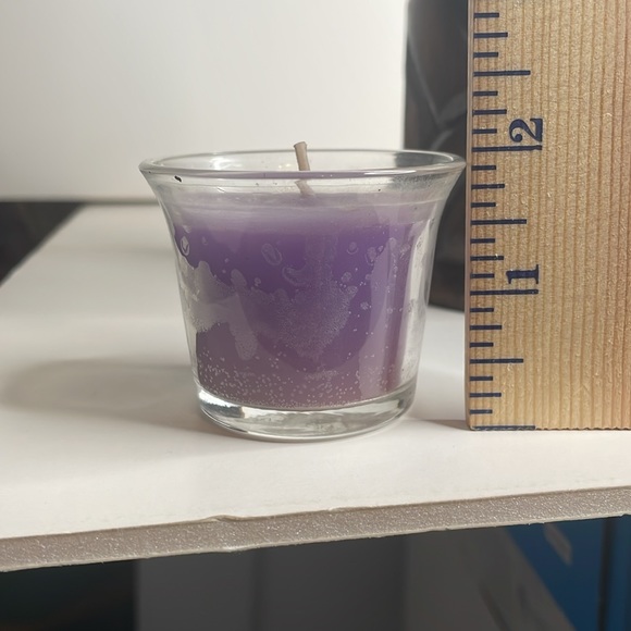 Koppes Kandles Tiki style carved votive holder set with turtles and palm trees - Picture 7 of 9